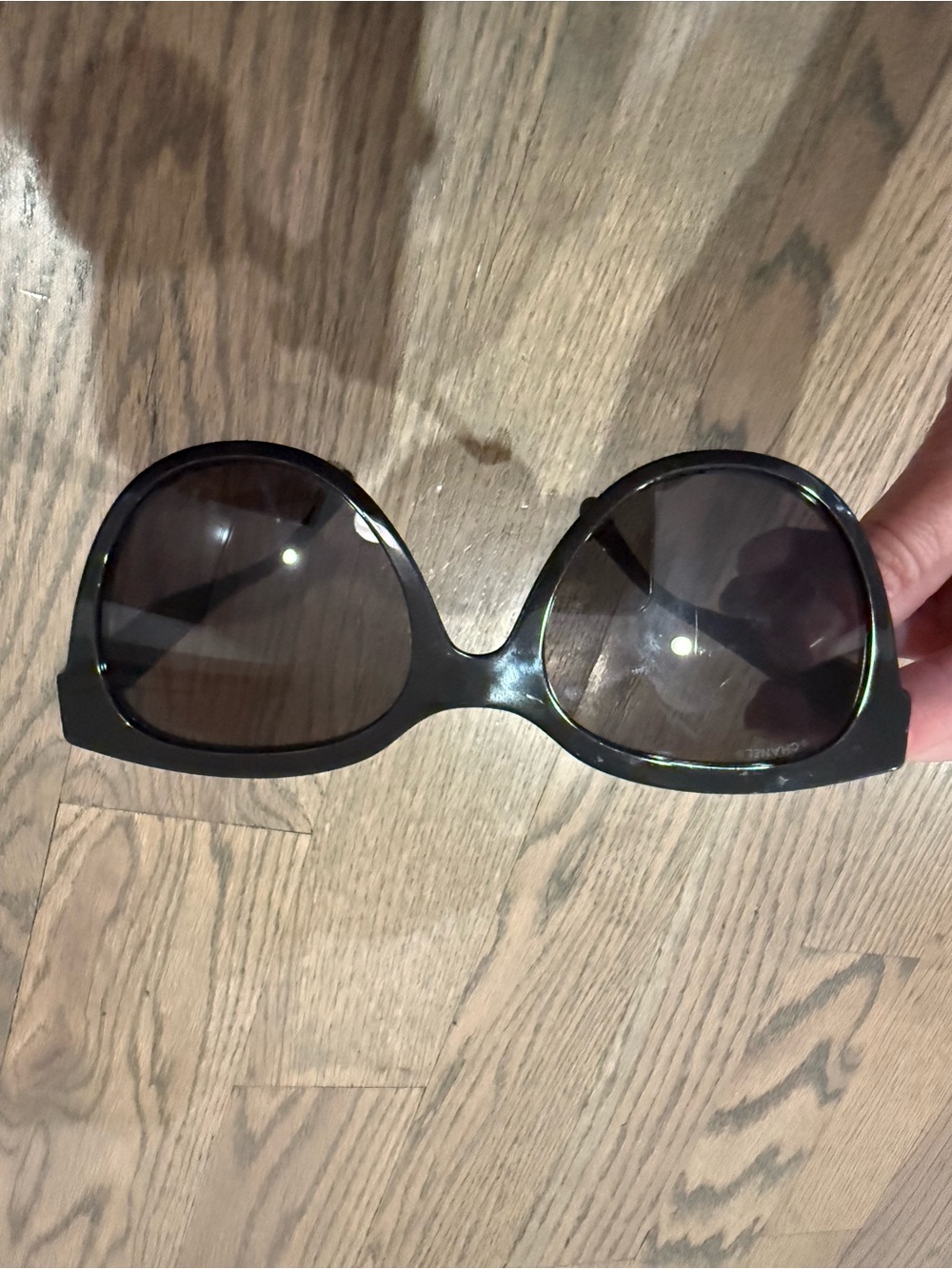 CHANEL Butterfly Acetate Sunglasses Brown - Picture 12 of 15
